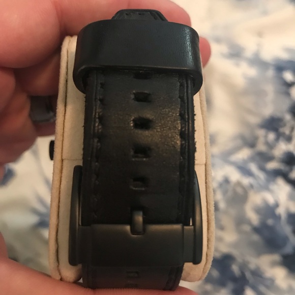 Fossil Nate Chronograph Black Watch - Picture 3 of 3